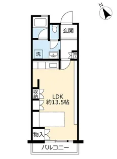 URアミティ学園西町【3階】の間取り