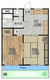 シャトレー吉祥寺【1階】の間取り