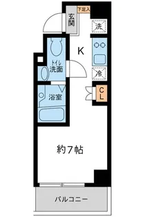 ラクラス池袋【5階】の間取り
