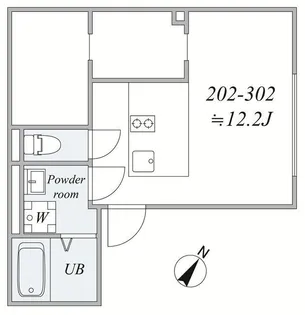 trias650【3階】の間取り
