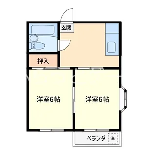 第3フジビレッジ【3階】の間取り