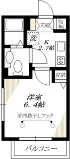 メゾン エス・ワイ【2階】の間取り