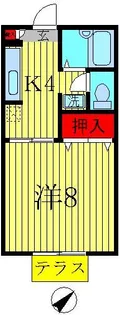 シャーメゾン新柏【2階】の間取り