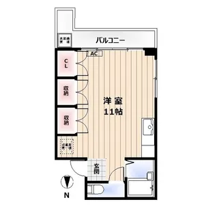 第二けやきビル【5階】の間取り