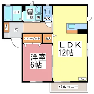 グランファーレ開発【2階】の間取り