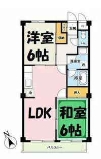 ローヤルコーポ寿【3階】の間取り