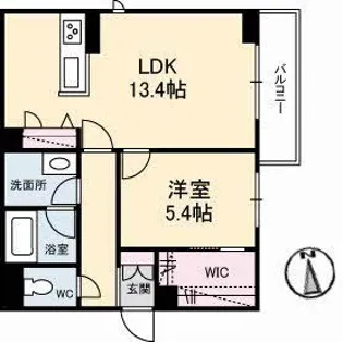 シャーメゾンプレシャス【2階】の間取り