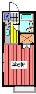 エスポワール【2階】の間取り