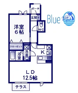 Mariage B棟【1階】の間取り