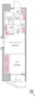 レジディア門前仲町プレイス【7階】の間取り
