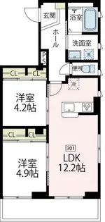 リストーロ.K【3階】の間取り