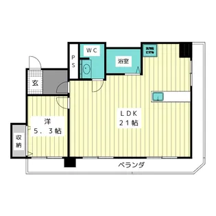 レジデンス上前津【6階】の間取り