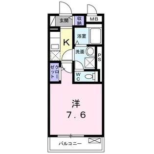 カーサファミリア【2階】の間取り