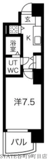 アドバンス上町台グレイス【4階】の間取り