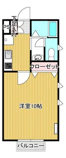 リーベン・たちばな【1階】の間取り