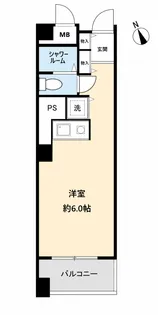 サンコート池袋【2階】の間取り