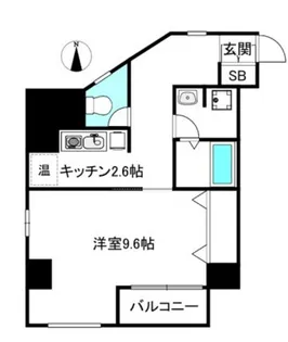 アーカンシエル 【Arc-En-Ciel】【3階】の間取り