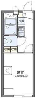 レオパレスノワール【1階】の間取り