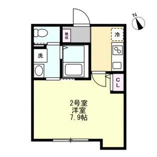 ベイルーム相模原氷川町【1階】の間取り