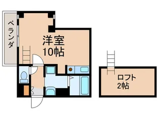 ハウゼ花畑【2階】の間取り