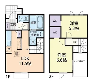 Grande Polaire(グラン ポレール) Aの間取り