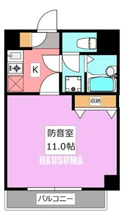 メゾン・フェリーチェ【4階】の間取り