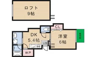 エクリプス【1階】の間取り