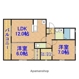 ロイヤルヒルズ【3階】の間取り