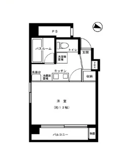 寿ビル【6階】の間取り