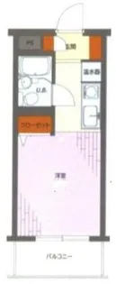 キャトルセゾン淵野辺【3階】の間取り
