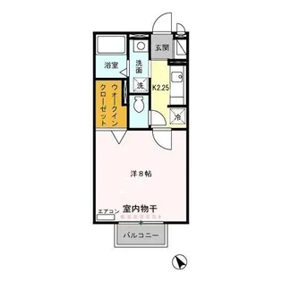 サンビレッジII【2階】の間取り