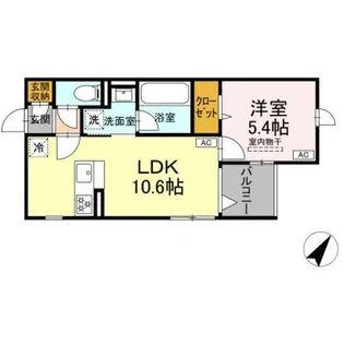 U Residence 森野【3階】の間取り