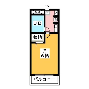 ホークメゾン瀬谷【2階】の間取り