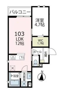 Sante Branche川崎【1階】の間取り