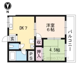 CAグリーンパーク【2階】の間取り