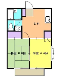 エクセレンス小桜【2階】の間取り