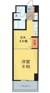 ベルシティ榴ヶ岡【10階】の間取り