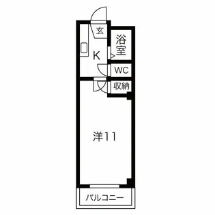 ローズ III【2階】の間取り