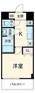LOC’S YOKODAI【3階】の間取り