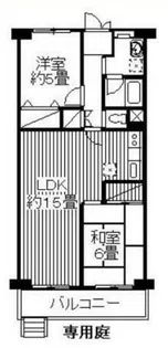 メゾン鹿島台【1階】の間取り