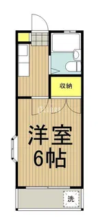 コーポラベンダー【2階】の間取り