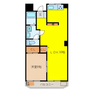 WIND PARK【4階】の間取り