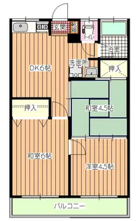 メゾン園【2階】の間取り