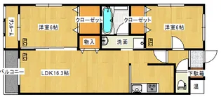 グレース【2階】の間取り