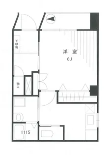ユニパレス【1階】の間取り