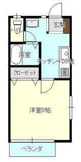 瑞穂ビルVI【2階】の間取り