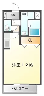 フラワーヒルズ【3階】の間取り