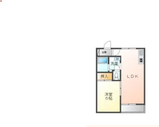 グリーンハイツなわた【2階】の間取り