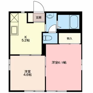 シェゾワ21【1階】の間取り