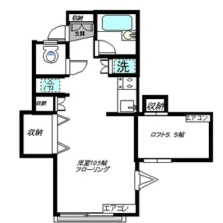 ワイズガーデン【2階】の間取り